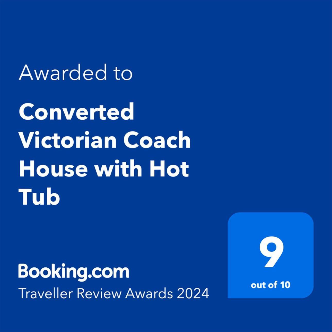 Converted Victorian Coach House With Hot Tub Stewartstown Exterior photo